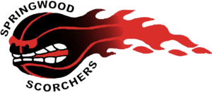 Springwood Scorchers – Lower Blue Mountains Basketball Logo